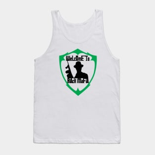 Black Mafia Green Logo Tank Top